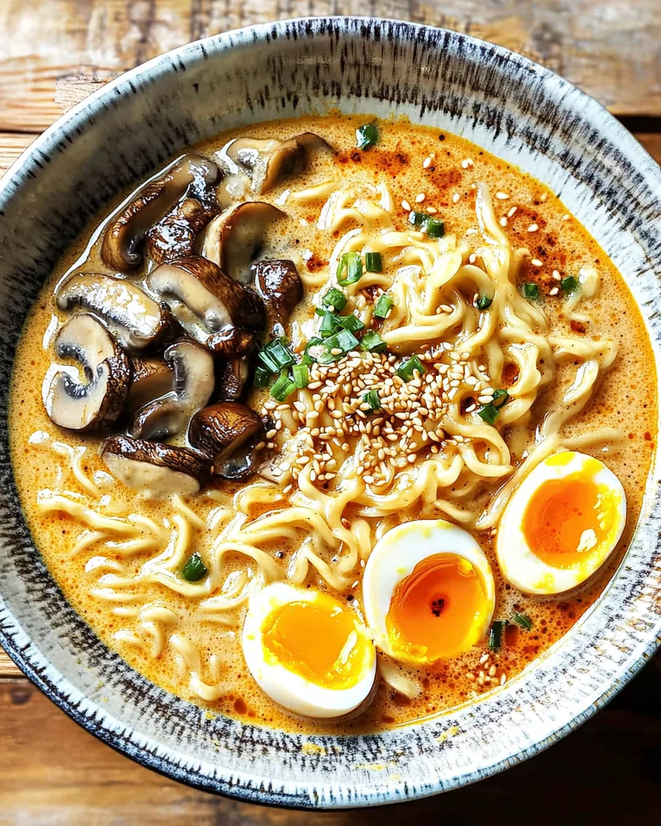 Spicy Coconut Curry Ramen