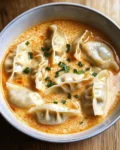 Thai Coconut Curry Dumpling Soup