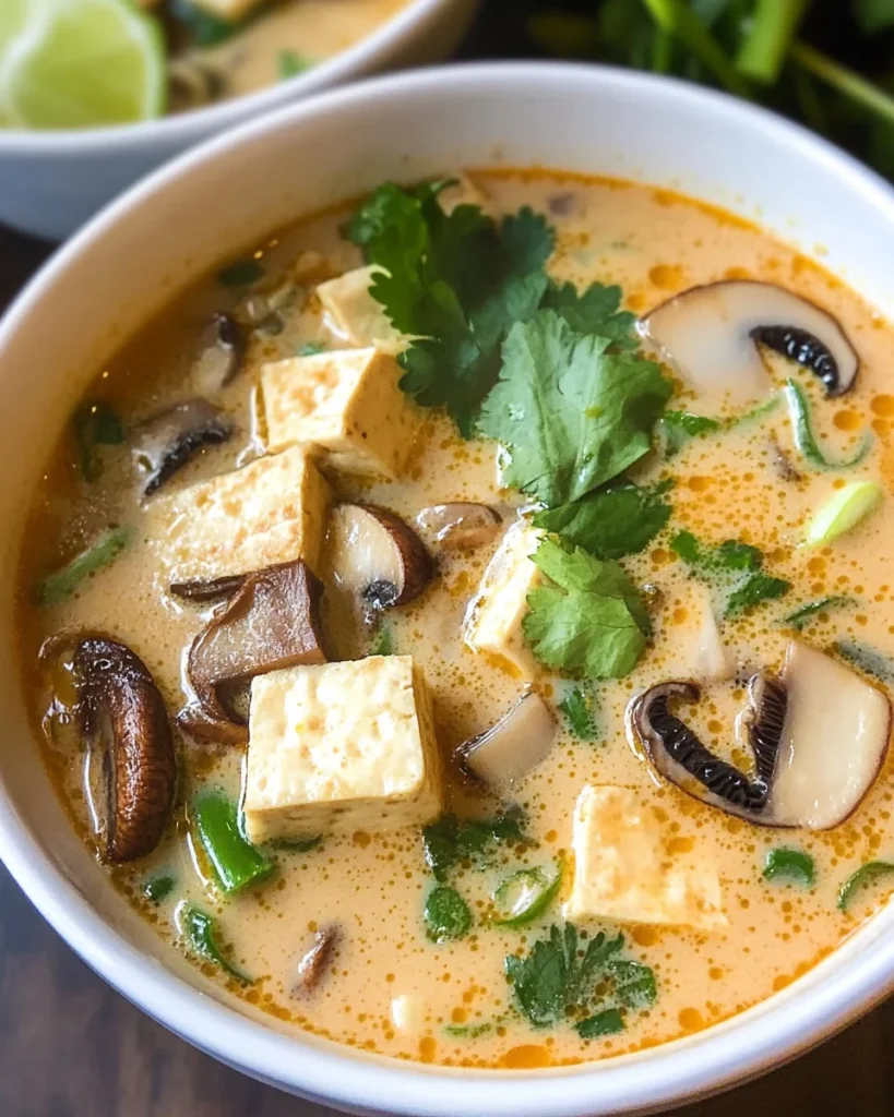 Thai Coconut Soup (Vegan)
