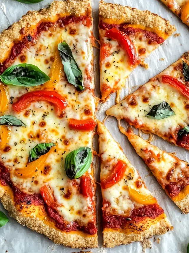 Almond Flour Pizza Crust