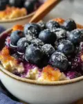 Baked Blueberry Cottage Cheese Breakfast Bowls