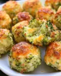 Baked Broccoli Cheese Balls