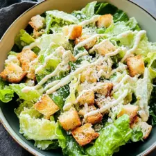 Best Caesar Salad Recipe with Salad Dressing from Scratch