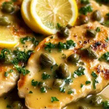 Chicken Piccata with Lemon Sauce