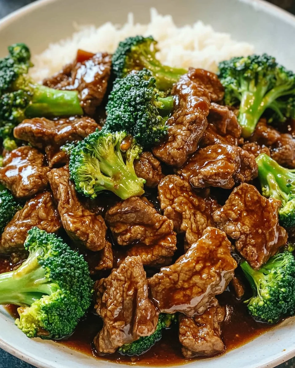 Chinese Beef and Broccoli