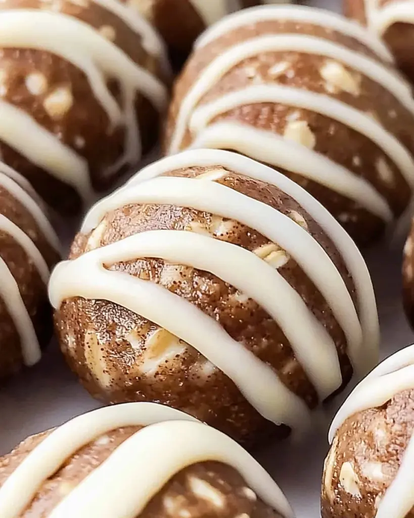 Cinnamon Roll Energy Bites
