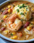 Easy Creamy Seafood and Shrimp Chili