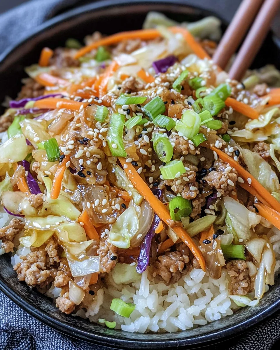 Egg Roll in a Bowl Recipe