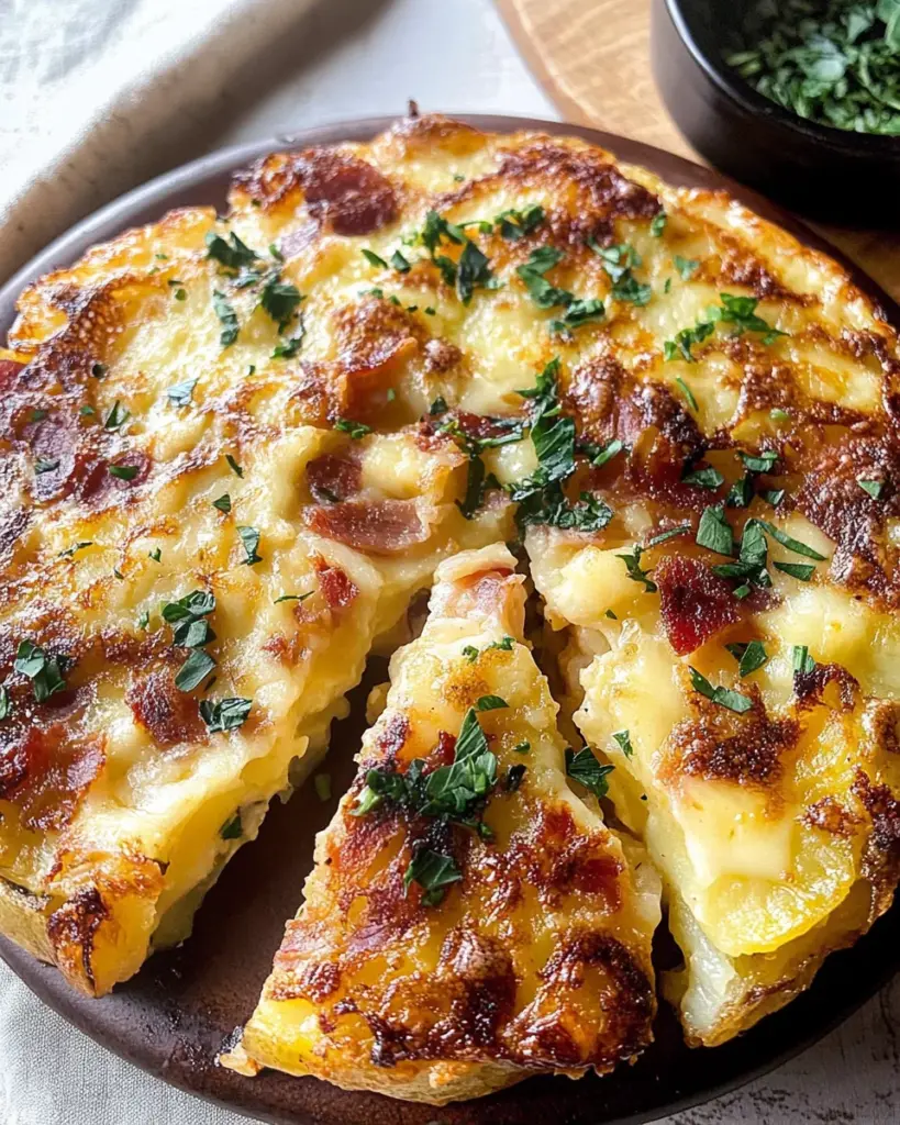 Frika (Potato and Cheese Hash)