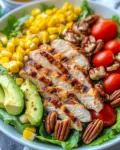 Grilled Chicken Salad + Homemade Sweet Onion Dressing