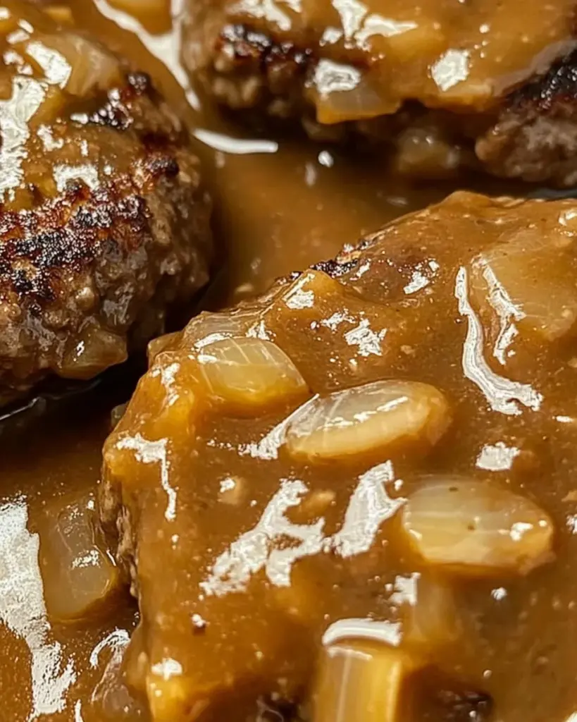 Hamburger Steak (with Onion Gravy!)