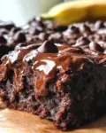 Healthy Banana Brownies