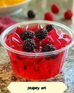 Refreshing Berry Jello Weight Loss Recipe