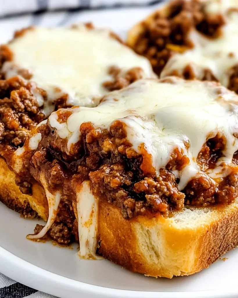 Texas Toast Sloppy Joes