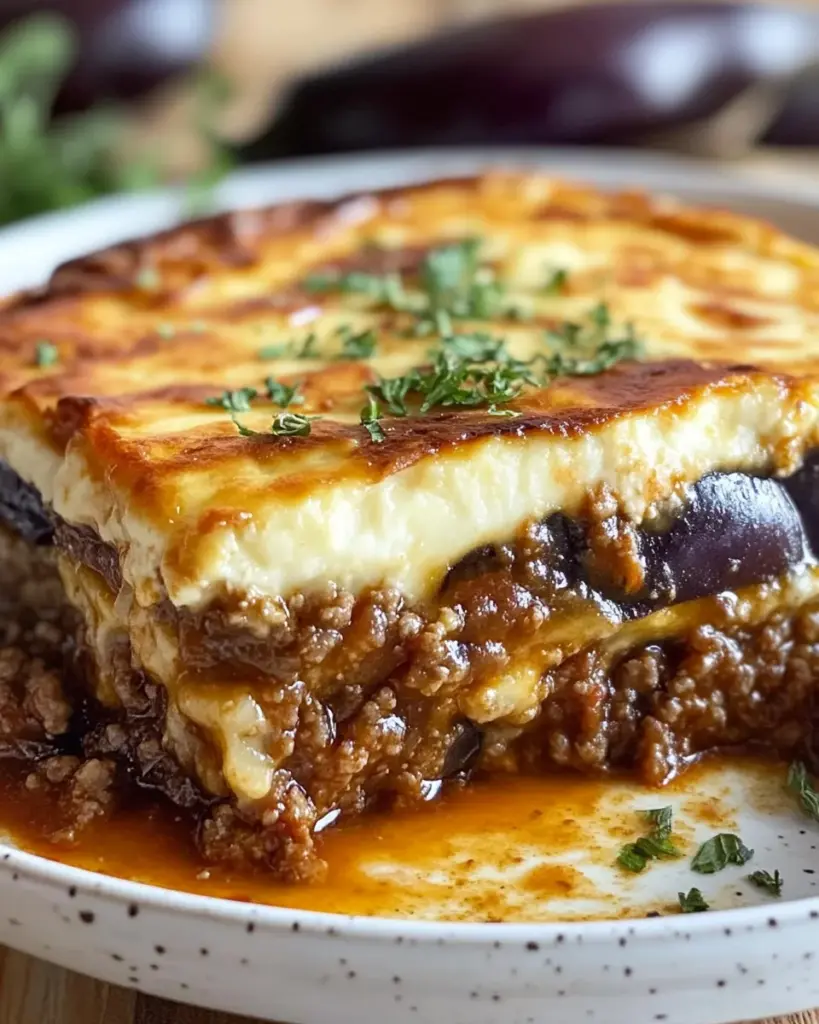 Traditional Moussaka Recipe