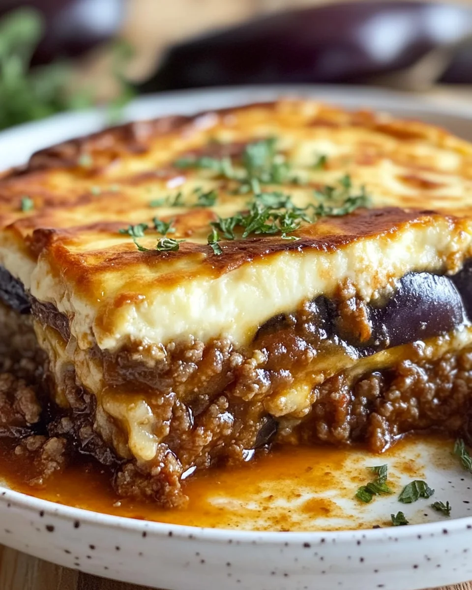Traditional Moussaka Recipe